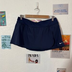 Nike Dark Blue Sports Skirt with underwear